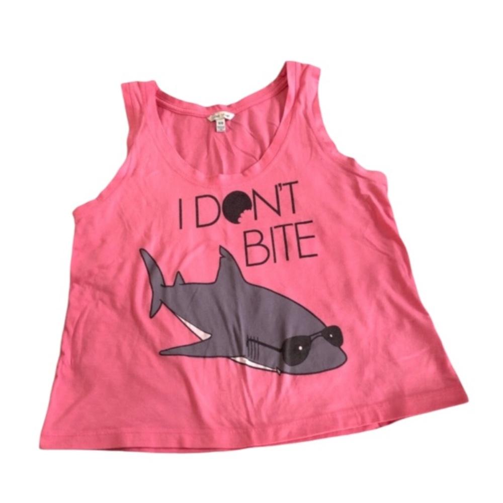 Shark Crop Tank